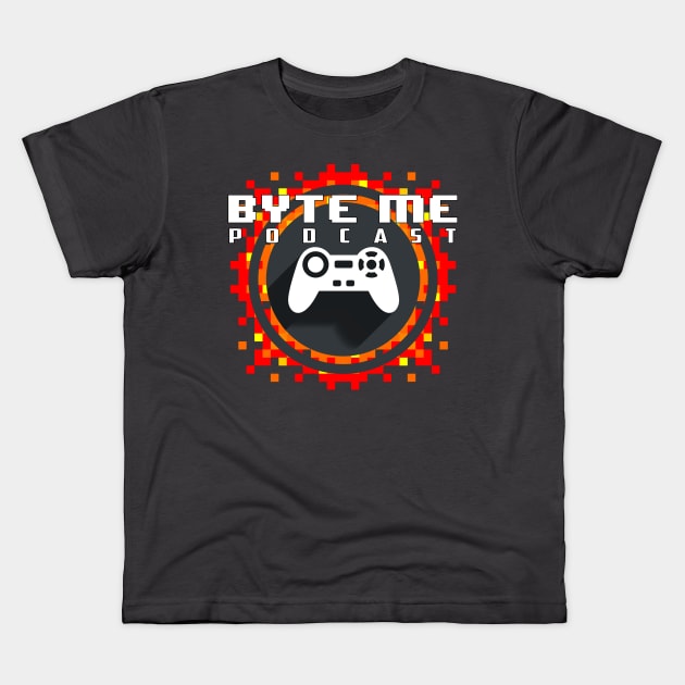 Byte Me Podcast Kids T-Shirt by bytemepodcast